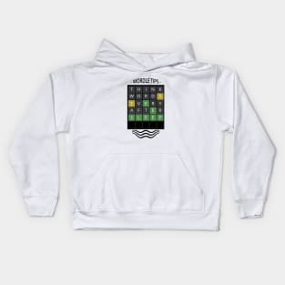 Wordle Game - Wordle Kids Hoodie